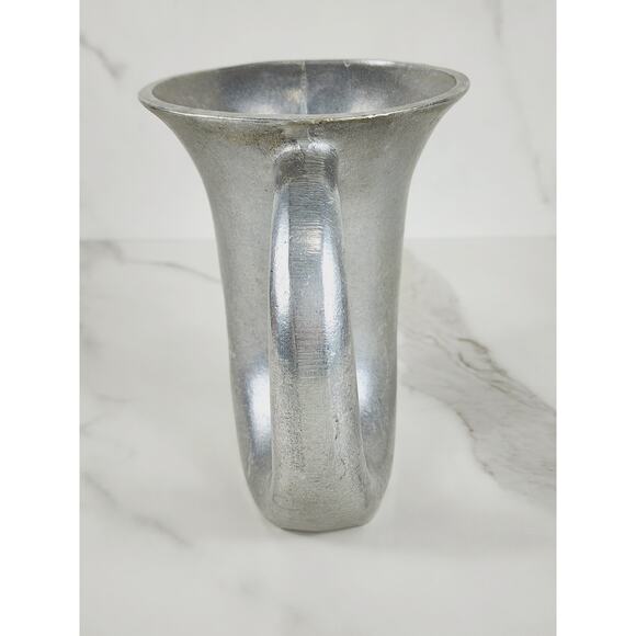 Lyman Pewter Bugle Mug 6" Stein Horn Viking Drinking Cup Cutler Hammer - Picture 4 of 16